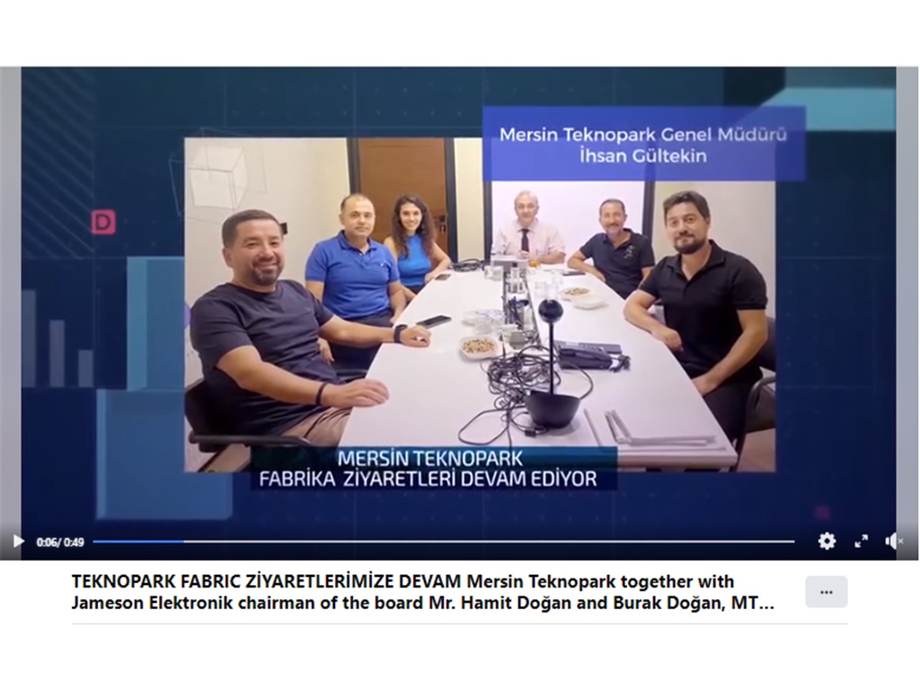 Mersin Technopark Visit Continues - Jameson Electronics BD Doğan and Burak