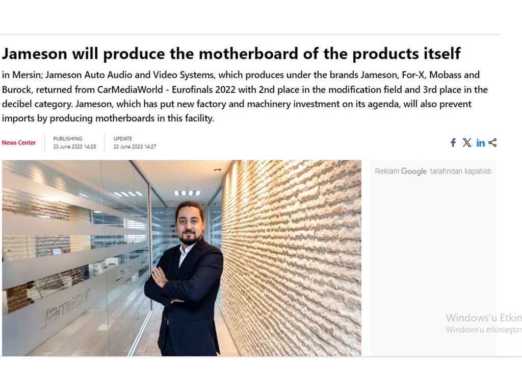 Jameson to manufacture its own motherboard for products